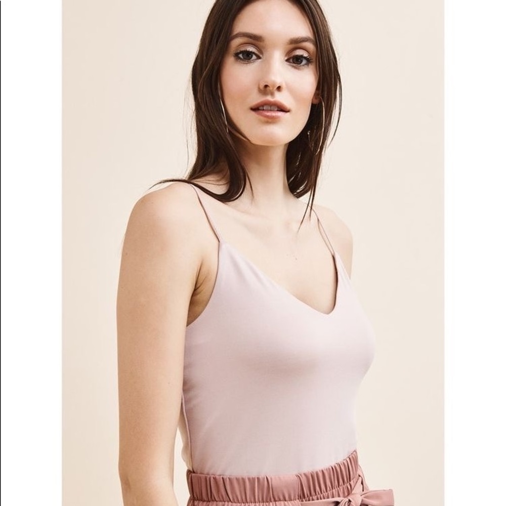 Dynamite Sienna Crop Top Shadow Grey Pink